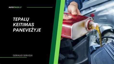 Tepalų tipai automobiliams