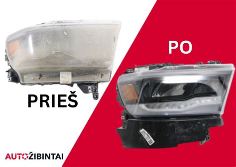 Schema: Bendros automobilių žibintų trikčių šalinimo procedūros