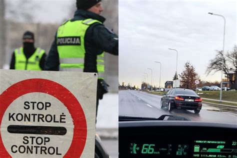 Nežymėtas policijos automobilis keliuose