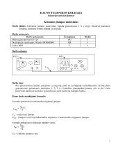 Generatoriaus įtampos matavimas veikiant varikliui