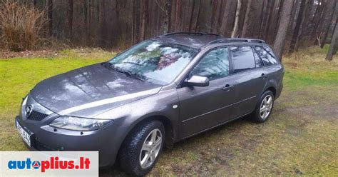 Mazda 6 universalas 2006 sidabrinė