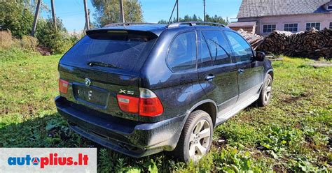BMW X5 E53 variklio skyrius