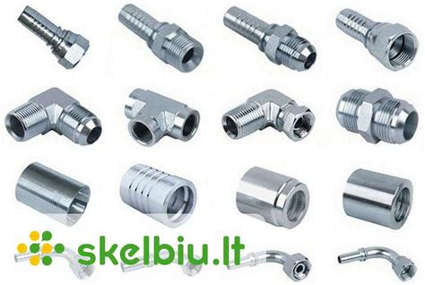 Scheminis skirtingų SAE hidraulinių žarnų standartų palyginimas pagal slėgį ir armatūros tipą