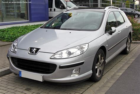 Peugeot 407 SW pakabos schema