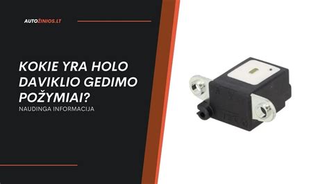 HOLO daviklio schema