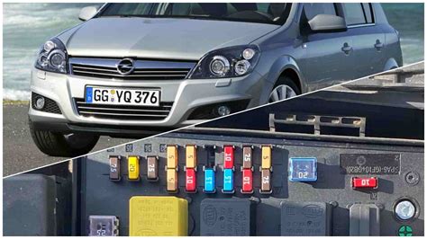 Schema, rodanti Opel Astra H variklių tipus ir jų charakteristikas