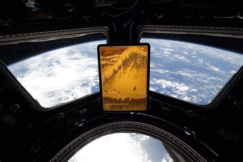 Astronautas kosminėje stotyje