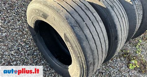 Schematinis padangos dydžio paaiškinimas (385/65 R22.5)