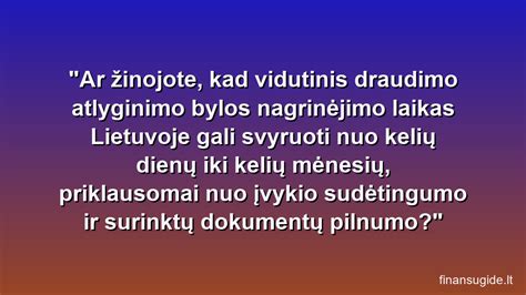 Žalos atlyginimo procesas