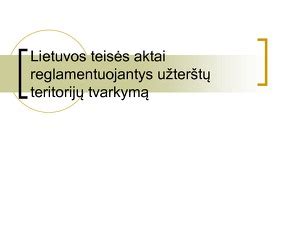 Teisės aktai reguliuojantys maisto tvarkymą