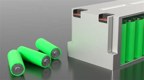 Ličio jonų akumuliatoriaus schema su anodu, katodu ir elektrolitu