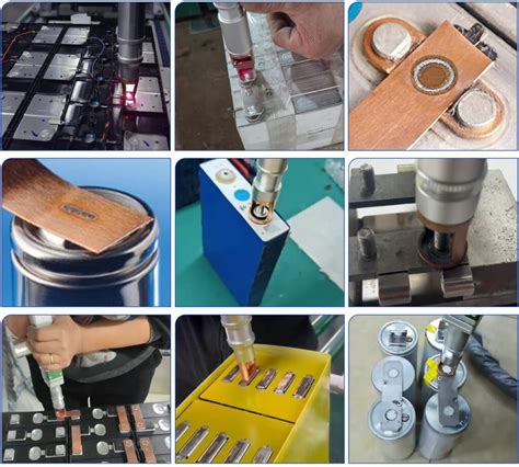 Nikelio juostelių suvirinimas prie ličio jonų akumuliatoriaus elementų