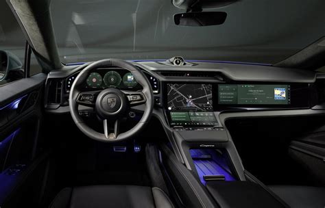 Porsche interjeras
