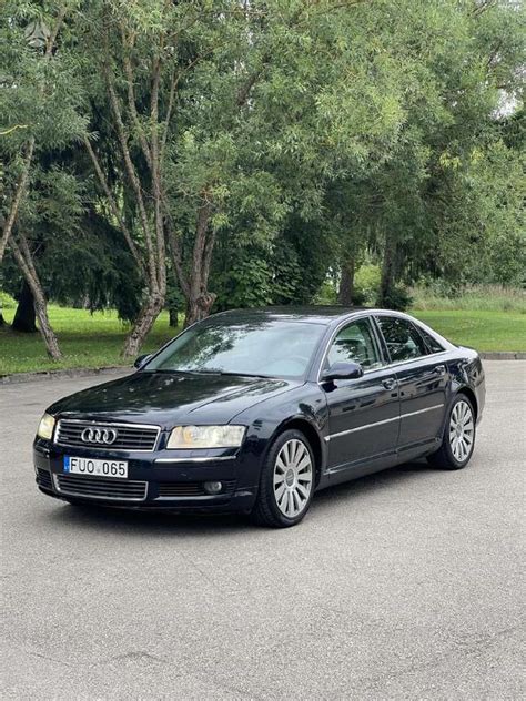 Automobilio Audi A8 avarijos vieta