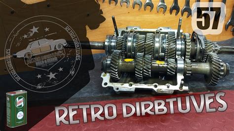 Schematinis mechaninės pavarų dėžės veikimo principas