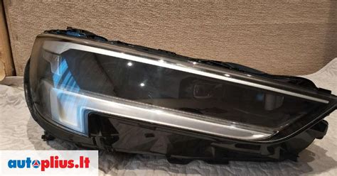 Įvairių tipų LED lemputės Opel Insignia salonui