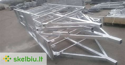 Priekabos konstrukcijos elementai