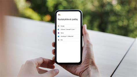 Telefono ryšio nustatymai