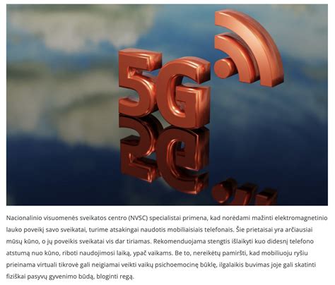 5G ryšio piktograma