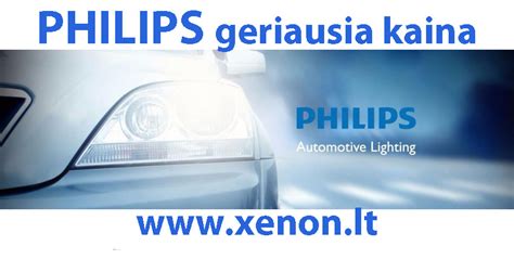 Xenon lemputės automobilyje