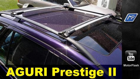 Aguri Prestige II stogo skersinių montavimas