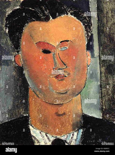 Pablo Pikaso portretas, aut. Amedeo Modigliani, 1915 m.