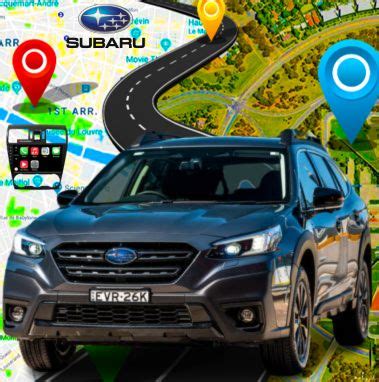 Schema kaip atnaujinti Subaru GPS žemėlapius