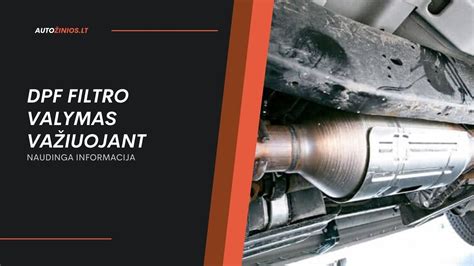 Infografika: DPF filtro užsikimšimo priežastys