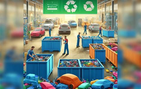 Demonstracija su sojų plastiko automobiliu