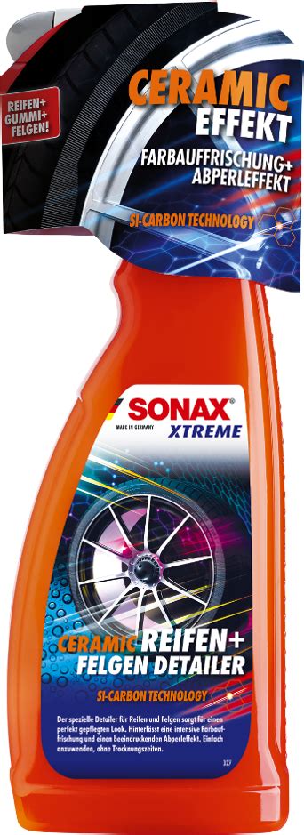 Sonax Xtreme Ceramic padangų ir ratlankių priežiūros priemonė