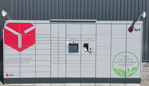 DPD paštomatas ir jo naudojimo instrukcija