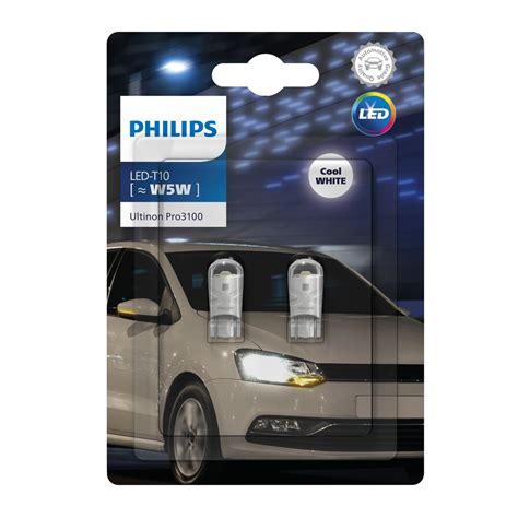 LED lemputės T10 W5W montavimo schema