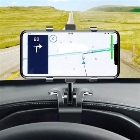 Automobilio prietaisų skydelis su GPS navigacija