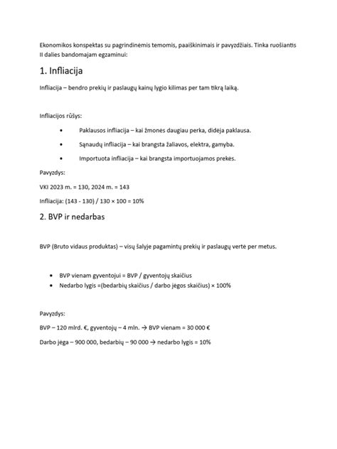 Infografika su pagrindinėmis straipsnio temomis