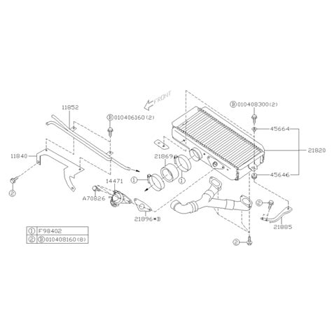 Subaru Forester važiuoklės schema