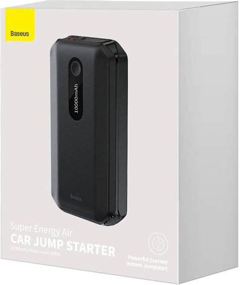 Baseus Super Energy Air starteris ir jo funkcionalumas