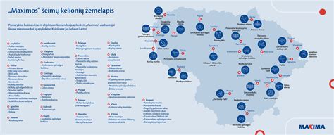 Žemėlapis: Akumuliatorių parduotuvių ir servisų tinklas Lietuvoje