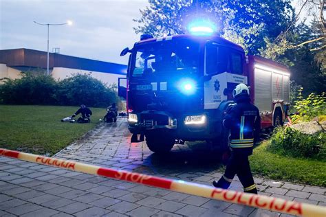 Gaisras „Achemoje“ Jonavoje