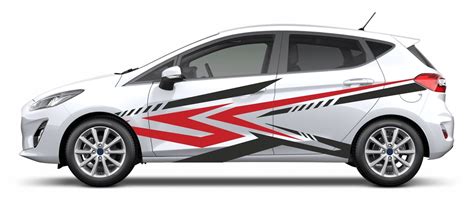 Ford automobilio lipdukas su spalvos kodu