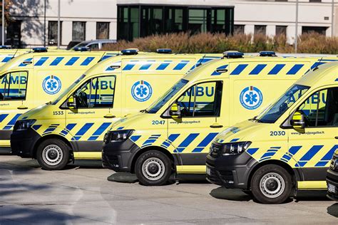 Lietuvos greitosios medicinos pagalbos automobilių parko amžiaus ir ridos statistika