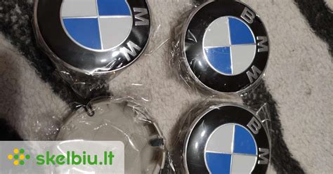 BMW ratlankių centriniai dangteliai su logotipu
