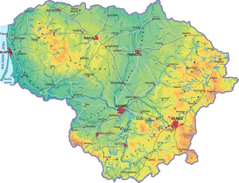 Lietuvos žemėlapis su nurodytu žieminių padangų privalomumo laikotarpiu