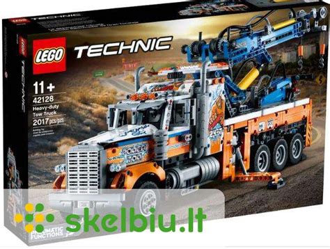 LEGO Technic 6x6 Visureigis Vilkikas - priekis