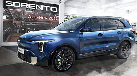 Kia Sorento 2027 galinės dalies dizainas