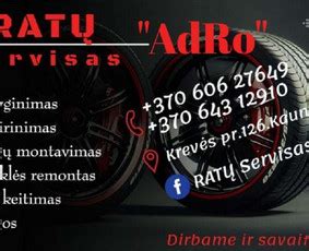 Padangų remonto kainos ir paslaugos