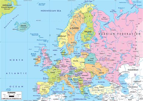 Interaktyvus Europos žemėlapis su lankytinomis vietomis