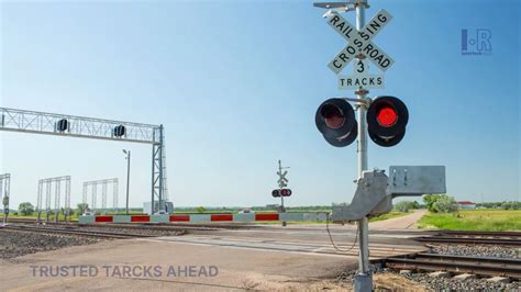 schema of a railway crossing