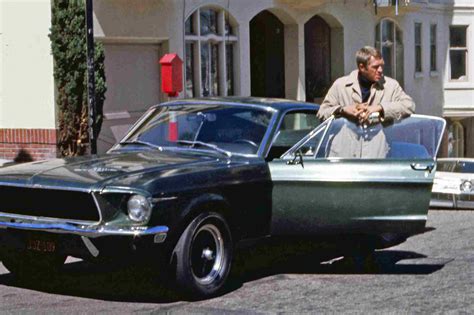 Steve McQueen Bullitt Mustang