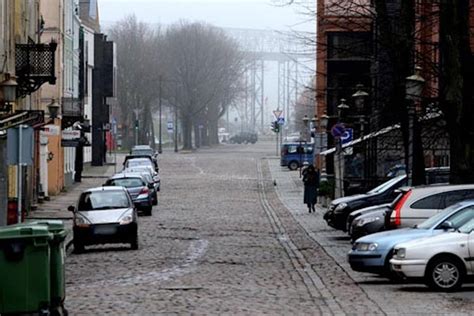 Klaipėdos Kauno gatvės schemos su parkavimo vietomis