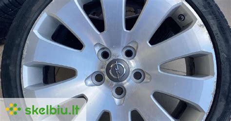 Skirtingi Opel Zafira ratlankių tipai